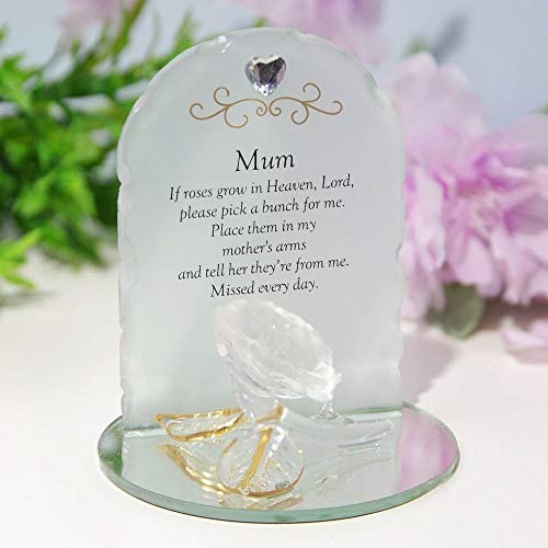 Widdop & Co. Thoughts Of You Rose - Placa para mamá TY171