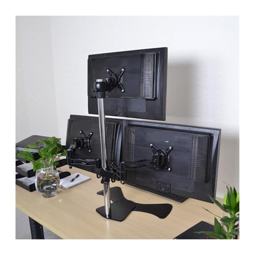 Support de moniteur épissage 3 écrans LCD pour ordinateur bureau multifonction D08S-1 - 3