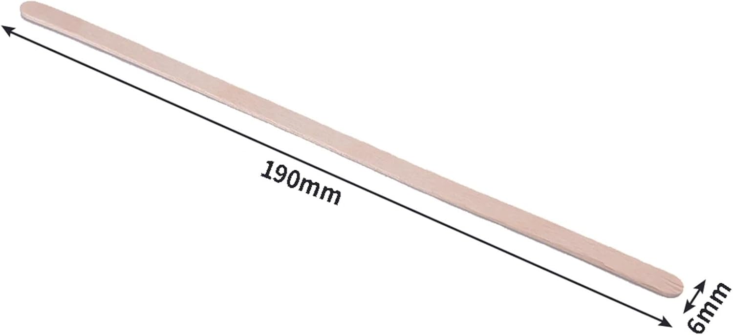 Wooden Coffee Stirrers 600pcs Disposable Wooden Coffee Stirrers Cafe Supplies Hot Cold Drinking Stir Beverage Sticks For Coffee Bar