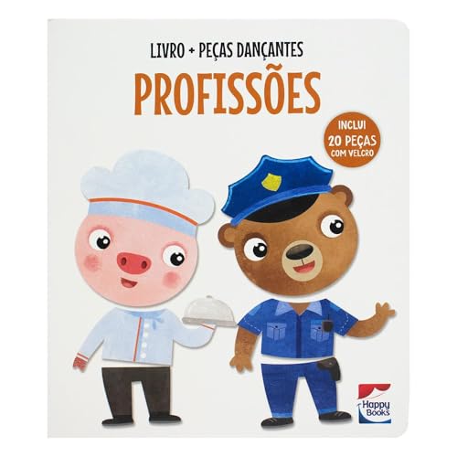 Livro + Peças Dançantes: Profissões: