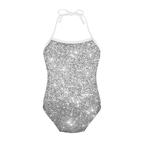 Pinupub Girls One Piece Swimsuit Off Shoulder Halter Neck Cute Fashion Hawaiian Tropical Bathing Suit