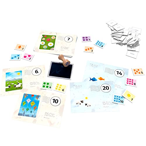 HABA Pio's Pigeon Post juego de mesa miniatura 2