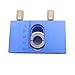 SINOCMP Doweling Jig Kit with 5 Dowel Drilling Sleeves (6/8/10mm) Adjustable Precision Woodworking Aluminum Alloy Dowel Jig Plastic Tool Box(Blue)