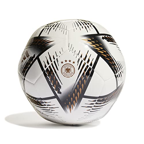 Ballon adidas Al Rihla Club Allemagne avec couture machine robuste pour entraînement HM8149