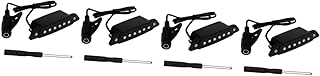 Vaguelly 4 Pçs Captadores De Guitarra Amplificador De Guitarra Acessórios De Guitarra Elétrica Captadores De Guitarra Elétrica Acessório De Instrumento Musical Captadores Transdutor
