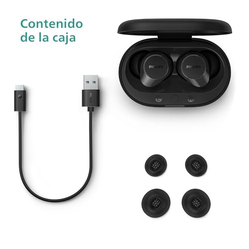 PHILIPS TAT1209BK Auriculares True Wireless con Bluetooth