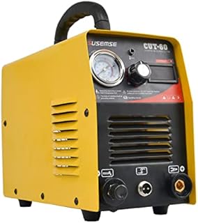 SUSEMSE Plasma Cutter, CUT60 Plasma Cutting Machine, Portable HF IGBT DC Air Inverter Plasma Cutter, 60 Amp Plasma Cutting Equipment with LCD Digital Display, 230V