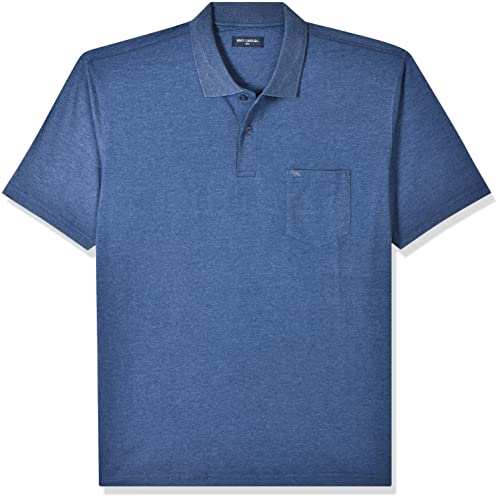 Image of Monte Carlo Mens S.Blue Plain Collar T-Shirt |22203401-167