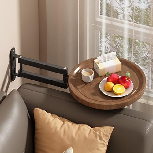 Plateau murale pliant compact pour cuisine et bureau rétractable - 3