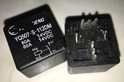 Relé 4 pines YQ507-S-112DM para reparar el aire acondicionado del coche en verano