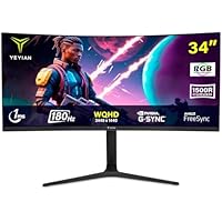 YEYIAN Proact Monitor Gaming 34" Curvo WQHD (3440x1440), Panel
