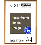 Amazon.co.jp: HT711ポスターフレーム A1 サイズ 表面UVカットシート