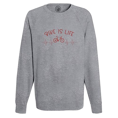 Sweat Shirt Homme Bike is Life pour ne plus avoir froid après vos sorties vélo