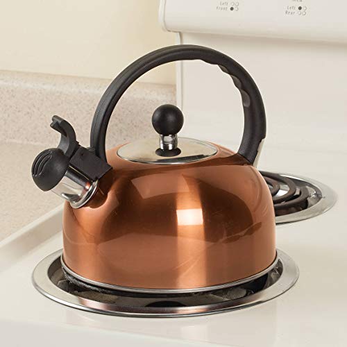 Copper Color Whistling Tea Kettle
