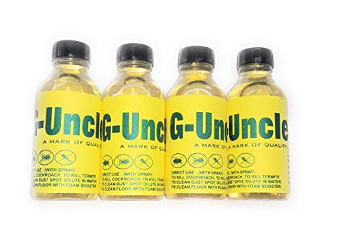 Image of g uncle g white phenyl Concentrate Pure high long lasting fragrance with heavy germ protection natural floor cleaner and chemical free 100ml X4 (pack of 4)