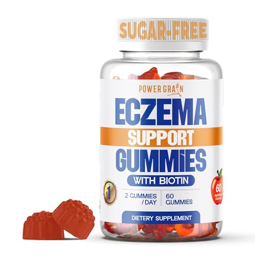 Power Grain Sugar Free Eczema Treatment Gummies - USA Made - 50+ ...