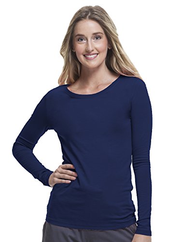 Healing Hands Women's Underscrub Soft Knit Melissa Longsleeve Scrub Tee with Breathable & Easy Care Fabric 5047