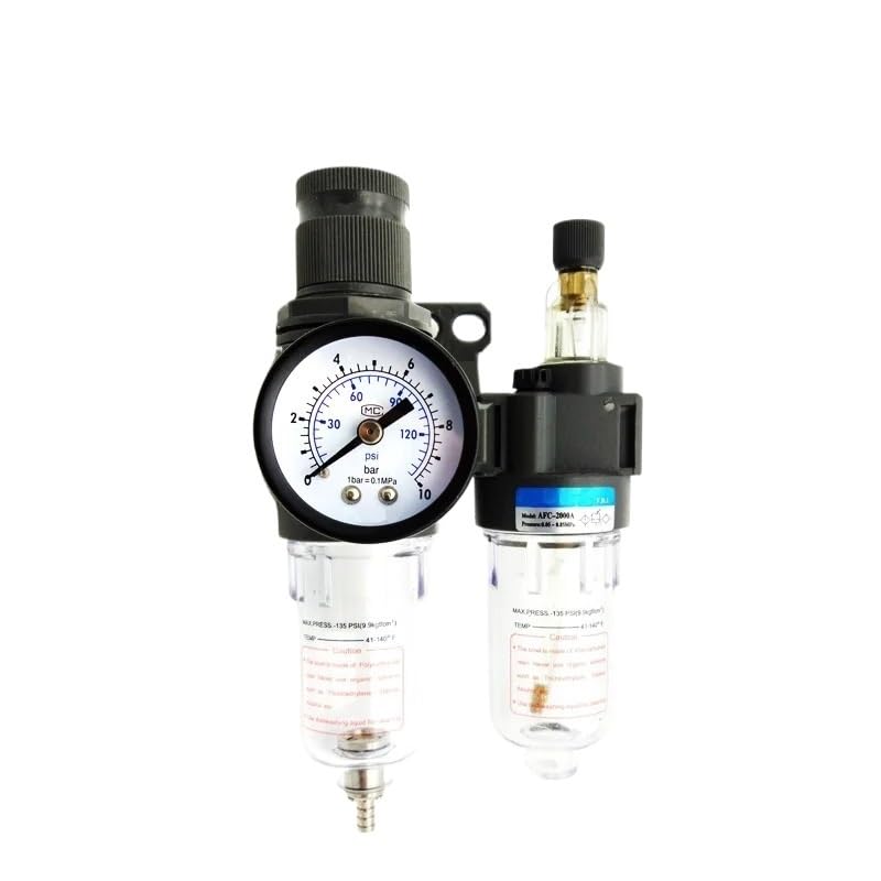 AFC2000 G1/4 Regulator ciśnienia powietrza Separator wody Regulator powietrza Jednostki przygotowania powietrza (typ 2 z gwintem 12 mm 1-4, G)