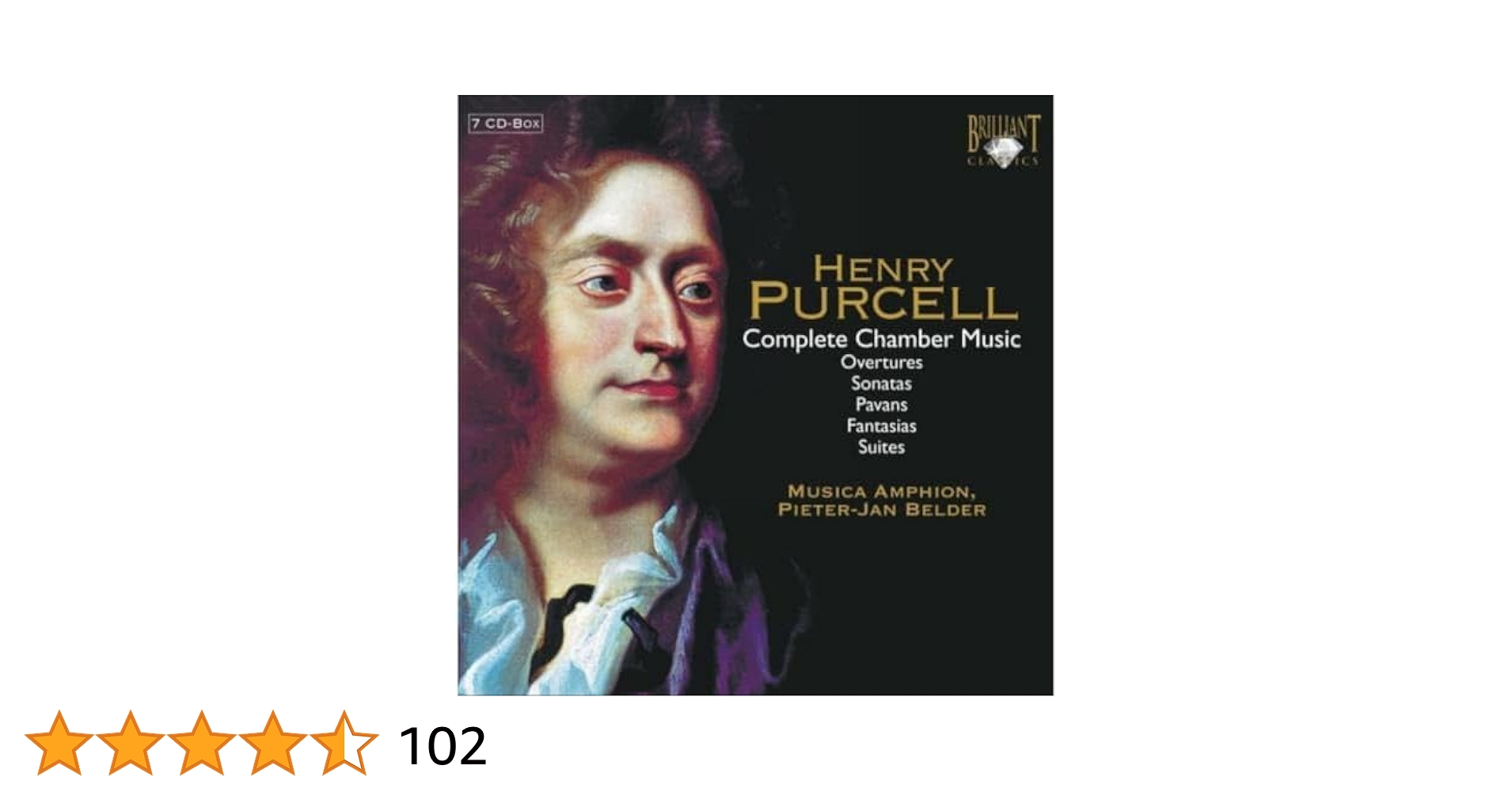 パーセル作品集 パーセル：チェンバロ作品集（ランク） - OPH42021 - NML