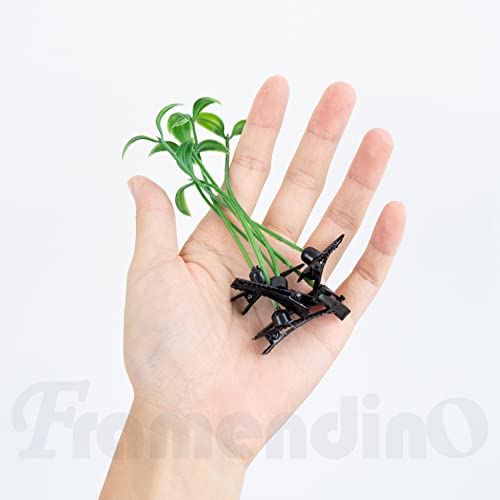 Framendino, 20 Pack Funny Bean Sprout Hair Clips Plant Grass Hair Barrette For Women Girls #TOP1