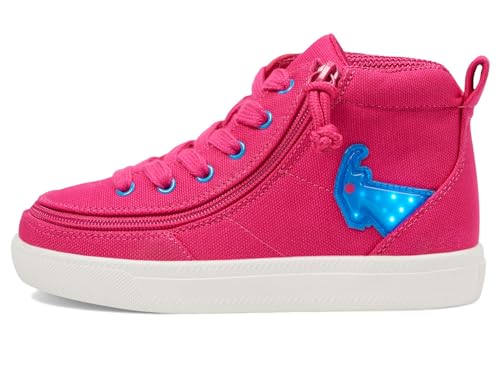 BILLY Footwear Unisex-Child Toddler Pink/Blue Light Ups Billy Classic D|r High Sneaker4
