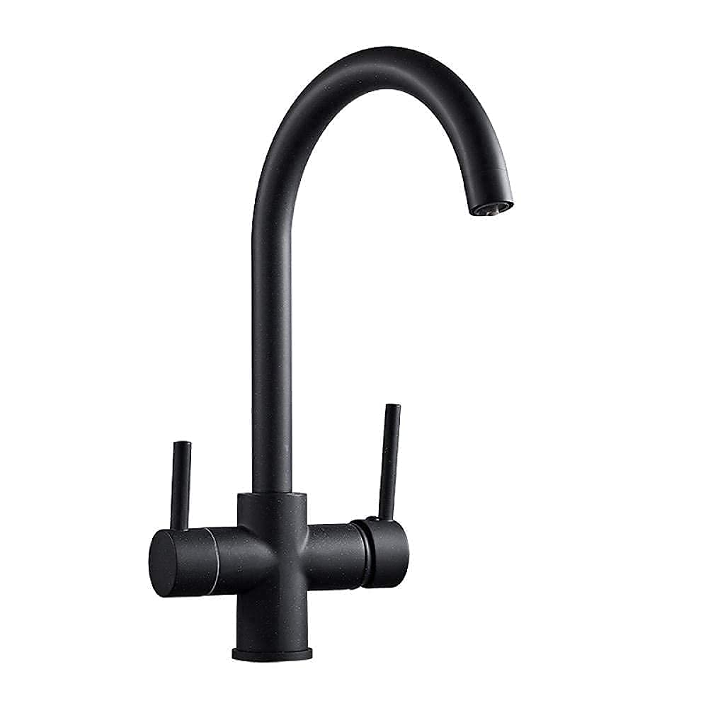 Robinet de cuisine double bec pour équiper une maison moderne au quotidien