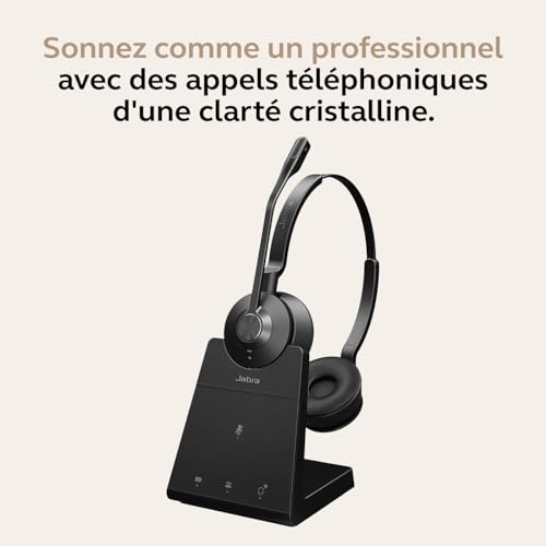 Micro casque JABRA Engage 45 SE Stereo Sans fil Sur oreille DECT - vue 5