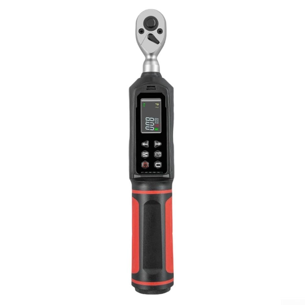 Llave dinamométrica digital de 1 cm, 2-135 Nm, zumbador LED (6,3 mm, 0,45