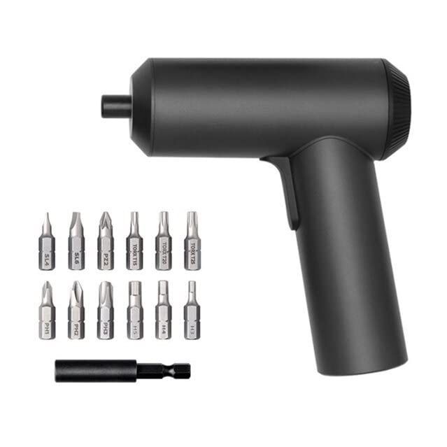 Tournevis électrique 3,6V sans fil rechargeable avec 12 embouts S2 pour bricolage