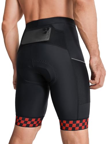 Short de cyclisme rembourré homme anti douleur fessière vtt