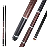 プロ仕様 T700カーボンシャフト: 航空機にも用いられる高剛性T700カーボンを採用。優れた反発力と低いたわみを実現し、力強いブレイクと正確で安定したストロートを可能にします。 携帯性に優れた1/2分割式設計: 58インチ（約147cm）の全長でありながら、2分割式のため収納・携帯が非常に便利。付属の収納ケースで持ち運びやすく、プロからアマチュアまで、いつでもどこでも練習や実戦に備えられます。 精密コントロールに最適化された先端: 12.5mmのスリムチップサイズを採用。玉との接触点がより集中...