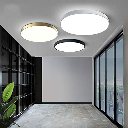 Foco empotrable LED redondo de 10W con interruptor para techo de baño y comedor 6