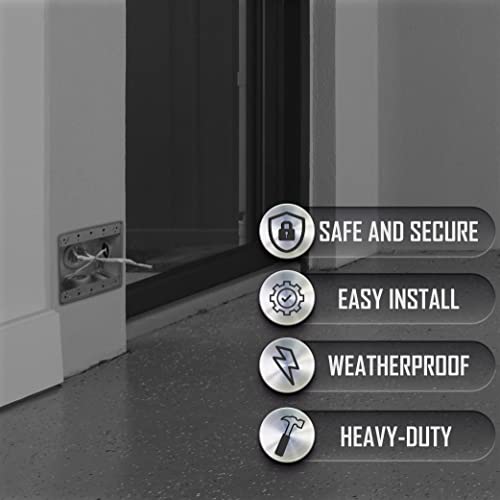 Taymac Dd5100Xs 4-1/2-Inch X 4-1/2-Inch Gang Weatherproof Box, 1-Inch Outlets, Side Lug, Gray #TOP4