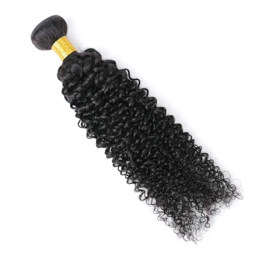 Huarisi 1 Bundles of Curly Brazilian Hair Bundle, 18 Inch Grade 8a Unprocessed Kinky Curly Weaves Human Hair - Image 2