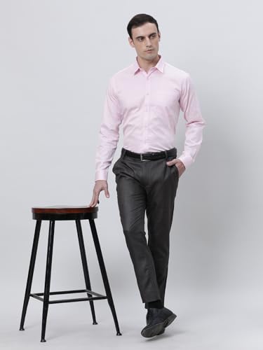 Image of THE SOUL PATROL Men's Casual Regular Fit Full Sleeve Premium Cotton Button-Down Shirt with Single Patch Pocket - Stylish, Classic, Comfortable, and Elegant for Everyday Wear