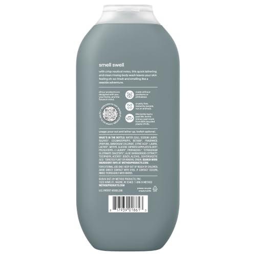Image of method Men's Body Wash, Sea + Surf, 18 fl oz, 6 Pack