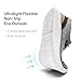 XKOWUO Men's Loafers Shoes Slip On Boat Shoes Walking Sneakers Lightweight Casual Fashion Gym Driving Breathable Wide Shoes Light_Gray Size US 8.5