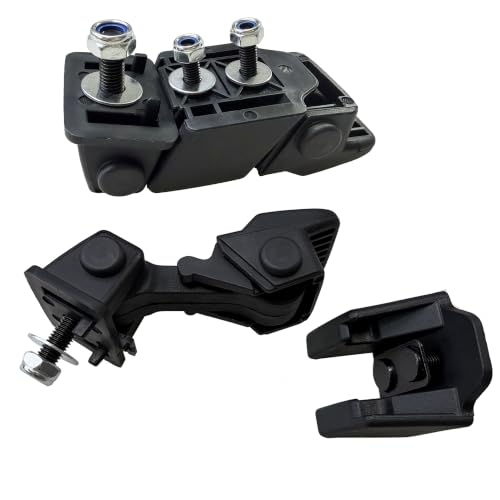 Image of 1 Pair Hood Latch Compatible with Jeep Wrangler JK JKU 2007 2008 2009 2010 2011 2012 2013 2014 2015 2016 2017 with Bracket 55395653AF Hood Catch