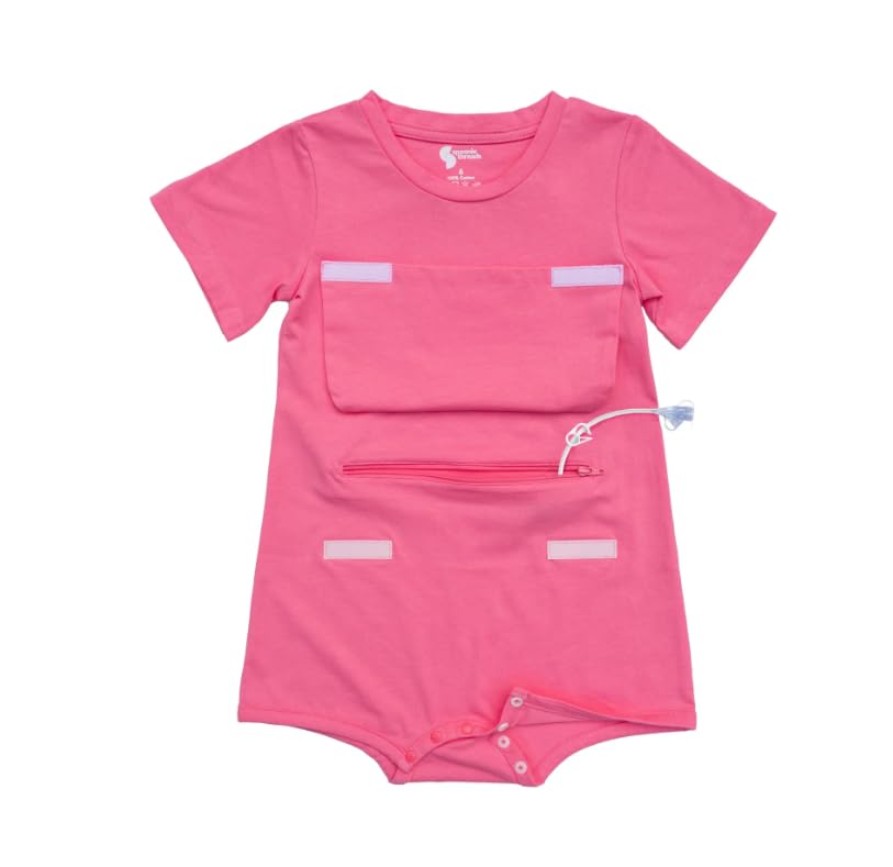Kids Tummy Access Bodysuit, G-Tube, Catheter, Ostomy2