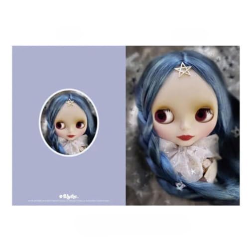 Blythe ブライス A5ノート ノート メモ帳 イラスト 文房具 横罫線 冊子 A5サイズ【ブルークイーン】