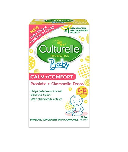 Culturelle Baby Digestive Calm + Comfort Probiotics Drops, Helps Reduce Colic, Gas, Fussiness, Crying & Digestive Upset in Babies, Infants & Newborns 0-12 months, Gluten Free & Non-GMO, 8.5 ml