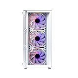 GTR Gaming PC | AMD Ryzen 5 5600X | RTX 5060 Ti 8GB | 16GB 3600MHz RAM | 1TB NVMe SSD | 600W 80+ Bronze PSU | Windows 11 | Wi-Fi - ARGB Glass-White Case - Image 2