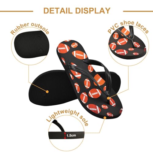STAYTOP Rugby Flip Flops Sandals of Men's & Women's,Sandals Beach Slippers Shower Slides2