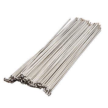 BaveL 36pcs Stainless Steel Spokes Mountain Bike Spokes MTB 260mm W/Nipples (260)