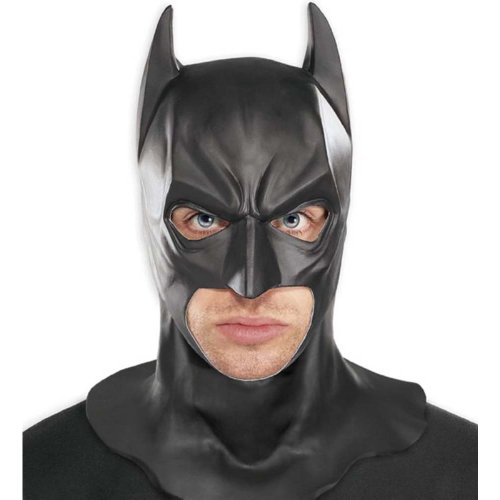 Rubie's Batman Full Mask with Cowl Costume Mask Superhero