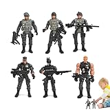 Inspirez l'aventure : nourrissez l'amour de votre enfant pour l'aventure avec notre ensemble de jouets de soldat de 6 pièces. Ces figurines réalistes offrent plus de possibilités de jeu imaginatif, gardant les gâtés et éloignés des écrans pendant des heures.
