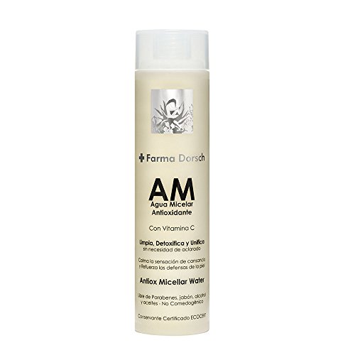 Farma Dorsch Agua Micelar Antioxidante Con Vitamina C (Para Todo Tipo De Pieles) - 200 ml.
