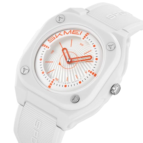 SKMEI Unisex Analog Men's 3D Layered Dial Watches with Luminous Sport Military Waterproof Womens Watches Casual Outdoor2