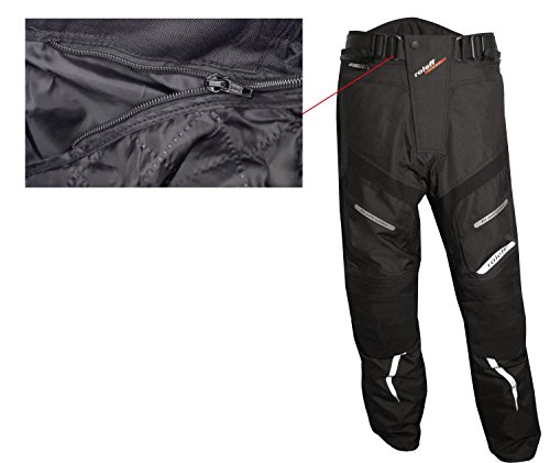 ROLEFF RACEWEAR Pantaloni Moto in Pelle/Tessuto