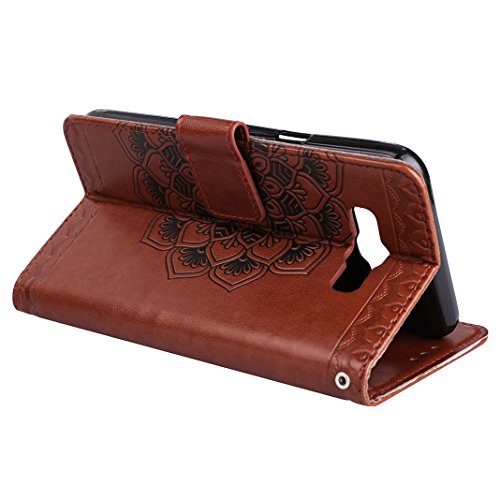 Custodia Galaxy J7 2016 Libro Cover in Pelle PU